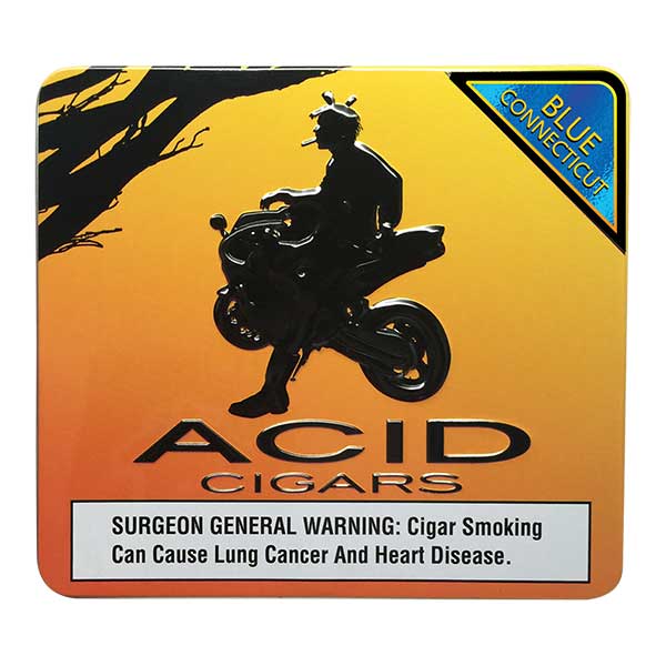 ACID Krush Blue Connecticut Minis tin Drew Estate cigar Fort Worth TX