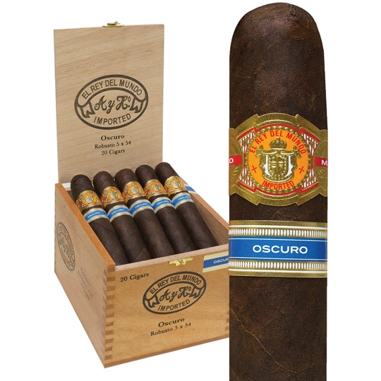 El Rey Del Mundo Oscuro Robusto premium cigar Fort Worth TX