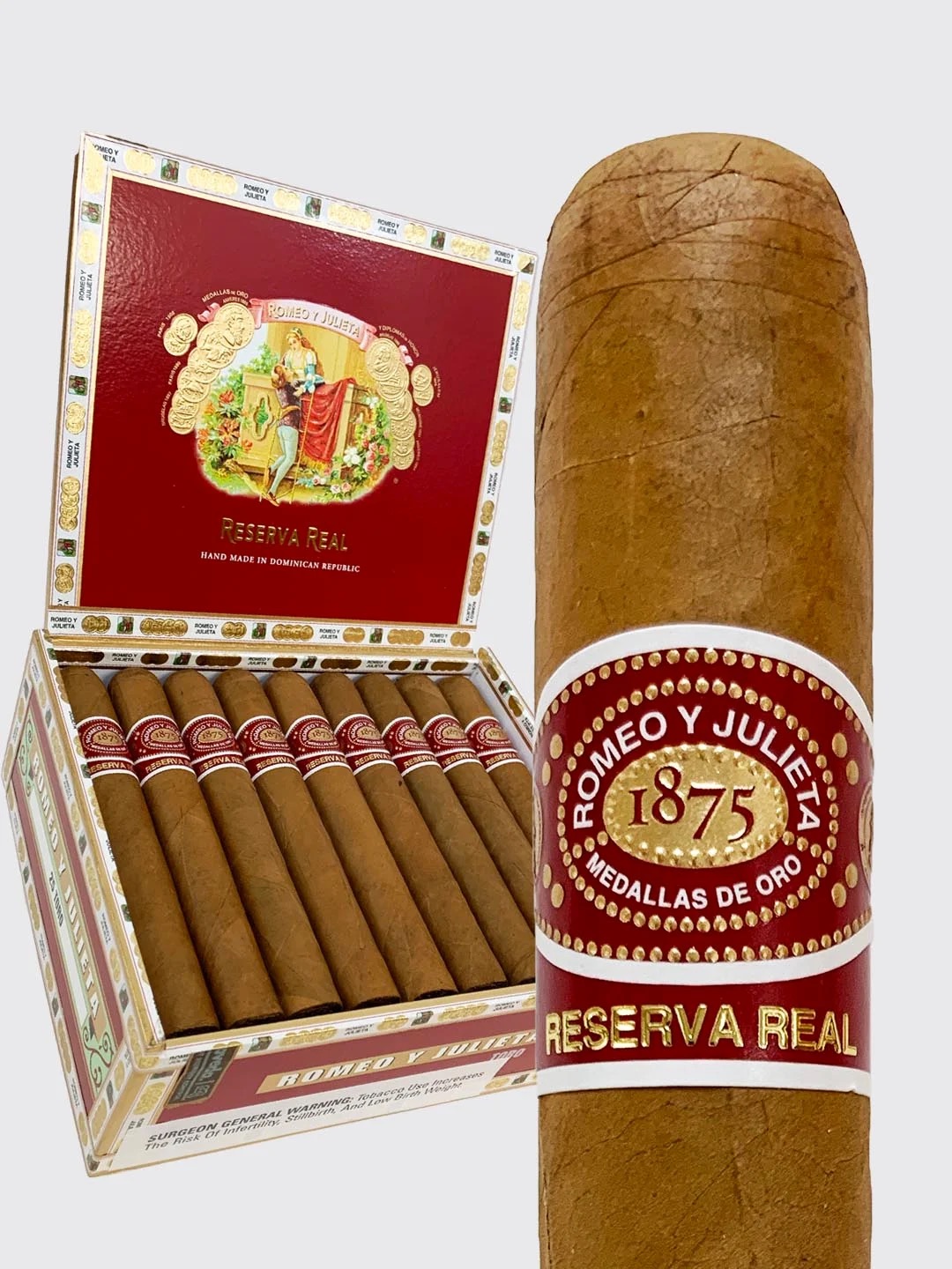 Romeo y Julieta Reserva Real Robusto premium cigar Fort Worth TX