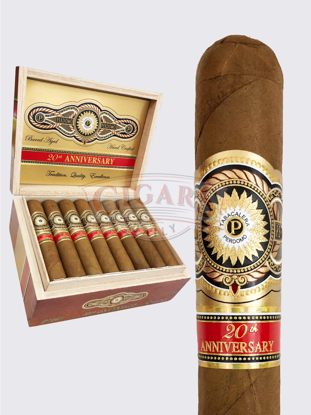 Perdomo 20th Anniversary Connecticut Epicure cigar Fort Worth TX